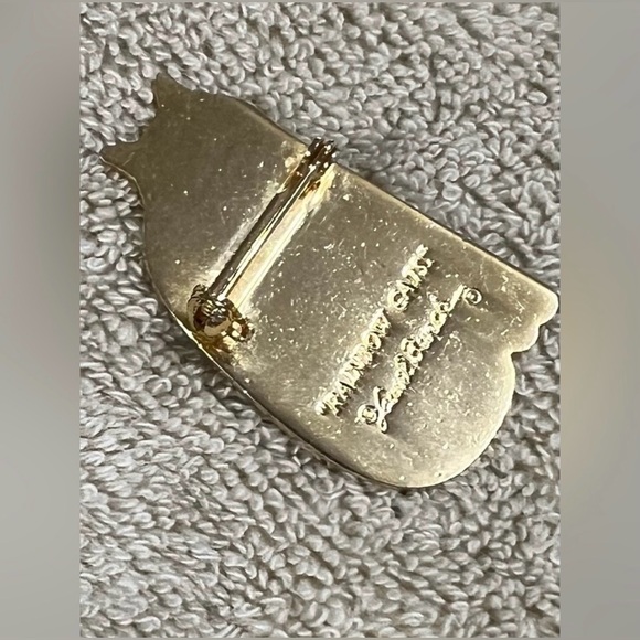 Vintage Laurel Burch Rainbow Cats Colorful Cat Brooch Pin Whimsical Fun Quirky - Picture 6 of 9